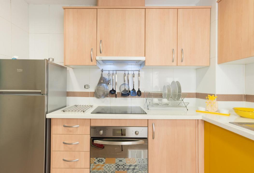 Charming Apartment On The Beach - Pool And Parking Malaga Ngoại thất bức ảnh